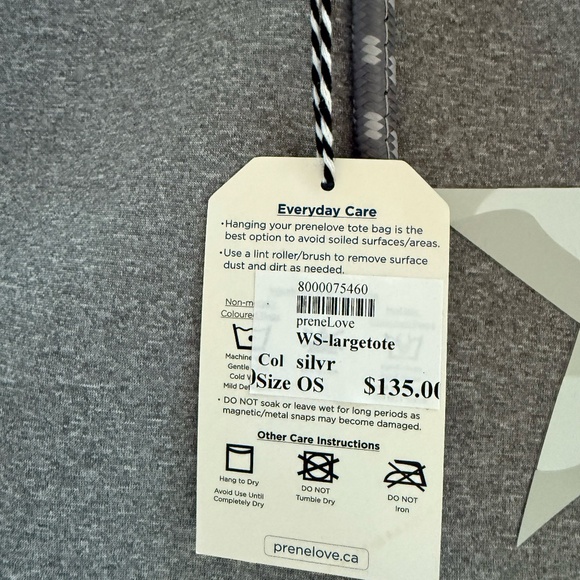 NWT VELERO Neoprene Tote Bag Washable - Picture 2 of 11